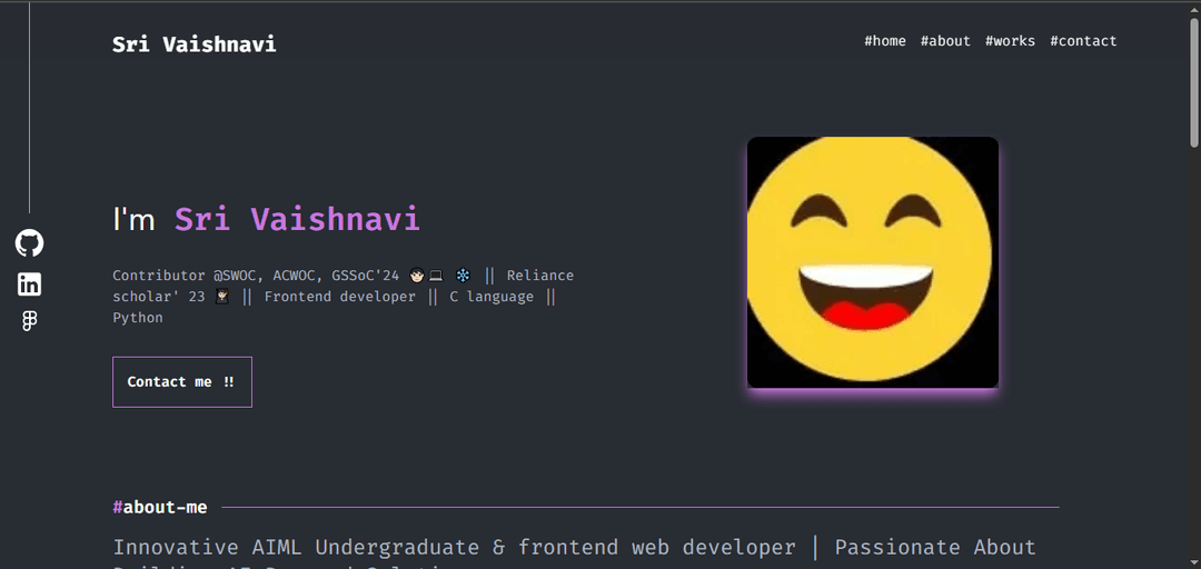 Sri Vaishnavi EnteProfile