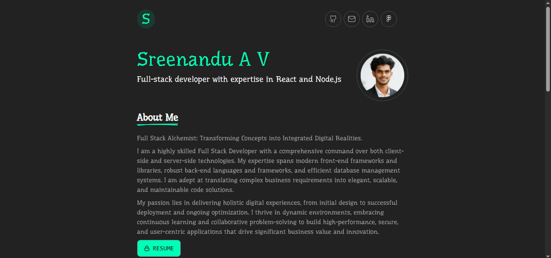 Sreenandu EnteProfile